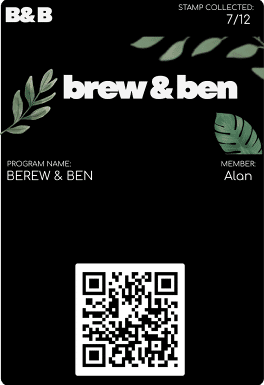 Digital loyalty card